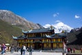 Temple at Huanglong Royalty Free Stock Photo