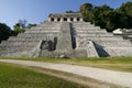 Temple of Inscriptions. Ancient Mayan city, Mexico Royalty Free Stock Photo