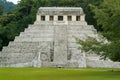 Temple of Inscriptions in the ancient Mayan city of Palenque