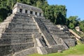 Temple of the Inscriptions, Palenque, Mexico Royalty Free Stock Photo