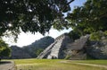 Temple of Inscriptions. Ruins of Mayan city Mexico Royalty Free Stock Photo