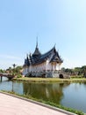 Temple inside ancient city in bangkok Thailand