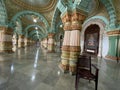 The temple inside the premises of the famous Mysore Palace in Mysore City, Royalty Free Stock Photo