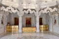 Temple interiors, Ashapura Mataji temple, Katraj road, Pune. Maharashtra Royalty Free Stock Photo