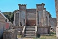 Temple of Iside in Pompei archeological site Royalty Free Stock Photo