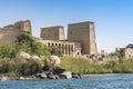 The temple of Isis from Philae, Aswan, Egypt Royalty Free Stock Photo