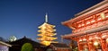 Temple in Japan, Sensoji complex Royalty Free Stock Photo