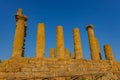 Temple of Juno in Agrigento Royalty Free Stock Photo