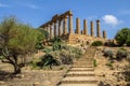 Temple of Juno in the Valley of the Temples, Agrigento, Italy