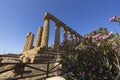 Temple of Juno in the Valley of the Temples in Agrigento, Sicily, Italy Royalty Free Stock Photo