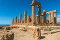 Temple of Juno, Valley of the Temples, Agrigento, Sicily, italy Royalty Free Stock Photo