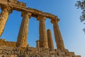 Temple of Juno in Sicily Royalty Free Stock Photo