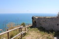 The Temple of Jupiter in Terracina, Lazio, Italy Royalty Free Stock Photo