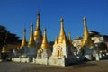 Temple in Kalor city in Myanmar.