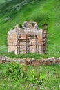 Temple Khozity Mady Mayram 11-12 centuries in Zrug gorge. Russia, North Ossetia- Alania