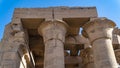 Temple of Kom Ombo. Kom Ombo is an agricultural town in Egypt famous for the Temple of Kom Ombo. It was originally an Egyptian