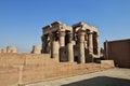 Temple of Kom-Ombo on the Nile river in Egypt, Africa Royalty Free Stock Photo