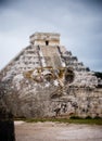 Temple of Kukulcan at Chichen Itza, Mexico Royalty Free Stock Photo