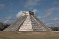 Temple of Kukulkan El Castillo pyramid in Chichen Itza, Yucatan, Mexico Royalty Free Stock Photo