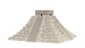 Temple of Kukulkan. Mayan pyramid. Chichen Itza. Yucatan, Mexico 3d illustration