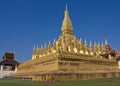 Temple in Lao Royalty Free Stock Photo
