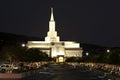 Temple of the Later Day Saints, Bountiful, Utah Royalty Free Stock Photo