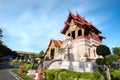 Temple library at Wat Phra Singh, Chiang Mai, Thailand Royalty Free Stock Photo