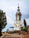 Temple lighthouse of St. Nicholas the Wonderworker in Crimea
