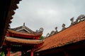 Temple of Literature in Hanoi city, Vietnam Royalty Free Stock Photo