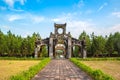 Temple of Literature in Hue, Vietnam Royalty Free Stock Photo