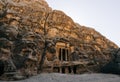 Temple in Little Petra, Jordan