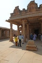 Hazara Ramachandra Temple, Hampi, near Hospete, Karnataka, India Royalty Free Stock Photo