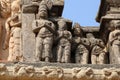 Hazara Ramachandra Temple, Hampi, near Hospete, Karnataka, India Royalty Free Stock Photo