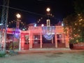 Temple look on the ocation of diwali