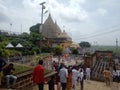 The temple of  Lord shree ganesha adasa temple. Royalty Free Stock Photo