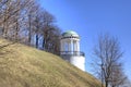 Temple of Love - Rotunda on quay of Volga and Korostel river. Royalty Free Stock Photo