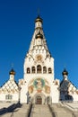 Temple-memorial in honor of All Saints. Orthodox church.