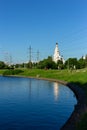 Temple-memorial in honor of All Saints. Orthodox church.