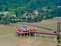 Temple in the middle of the river