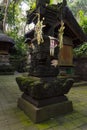 Temple at Monkey Forest Sanctuary in Ubud Royalty Free Stock Photo