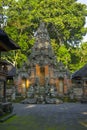 Temple at Monkey Forest Sanctuary in Ubud Royalty Free Stock Photo