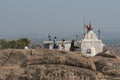 Temple of the monkey god Hanuman. Hampi, India