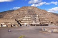 Temple of Moon Pyramid Teotihuacan Mexico City Mexico Royalty Free Stock Photo