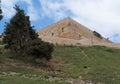 Temple Mount above the Kidron Valley in Jerusalem Royalty Free Stock Photo