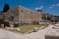 Temple mount in the old city of Jeruslaem