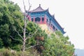 A temple on the mountain Royalty Free Stock Photo