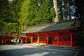 Temple at the mountain of Hakone, Japan Royalty Free Stock Photo