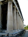 Temple near Acropolis of Athens, Greece 2 Royalty Free Stock Photo