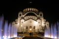 Temple in the night