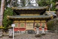 Temple in Nikko Toshogu shrine in Japan Royalty Free Stock Photo